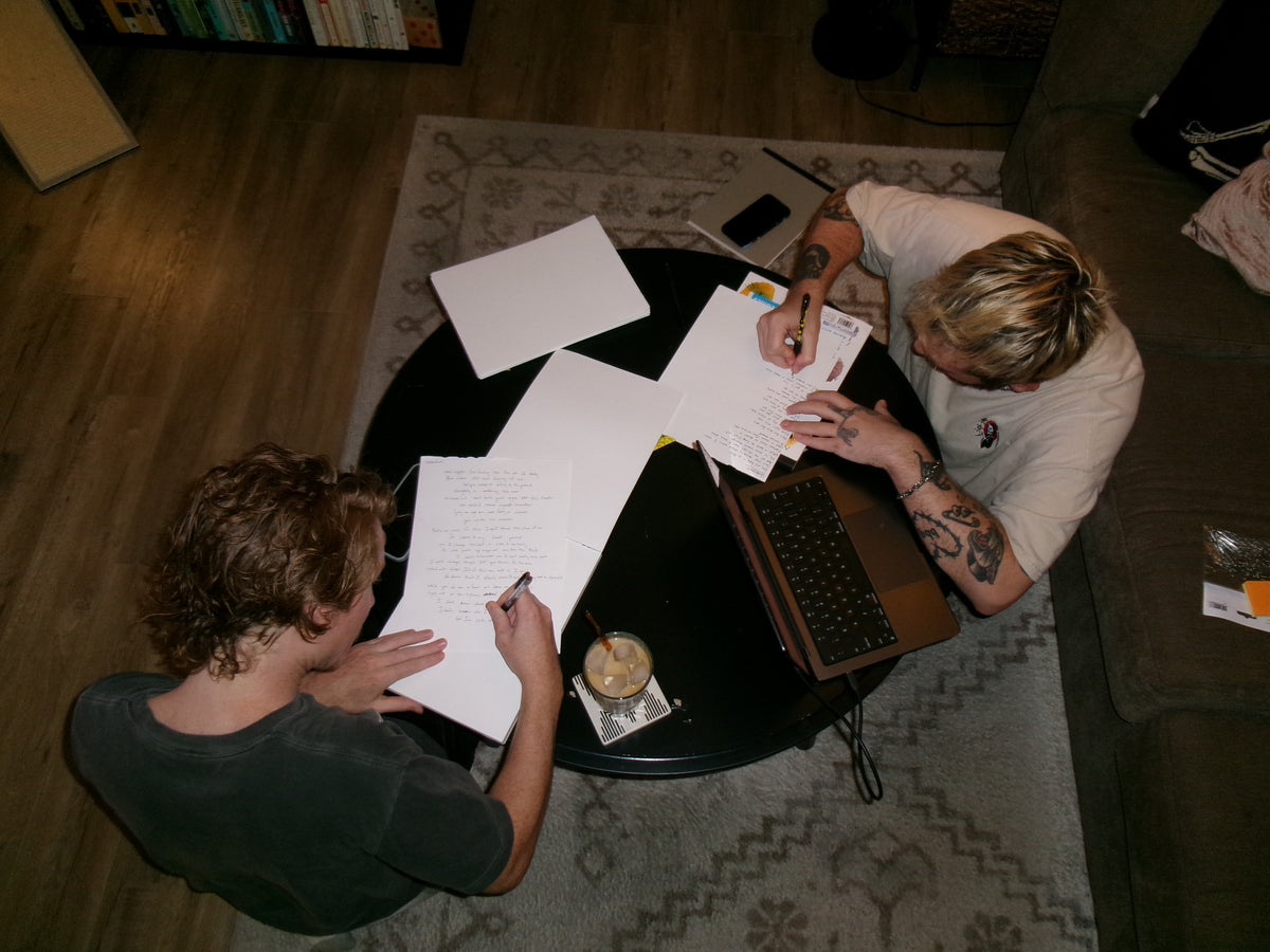 Handwritten & Signed Lyric Sheet Bundles